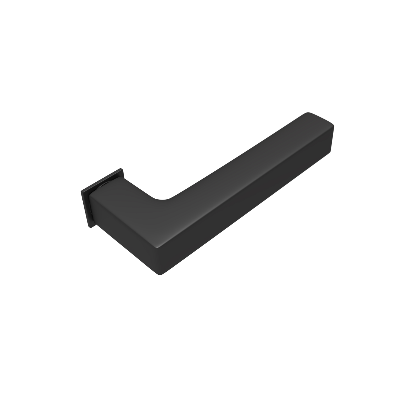Sluitwerkpakketten met Deurkruk Squared 20 Minimal Zwart